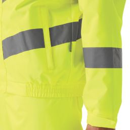 Regatta Dover Hi-Vis Jacket Yellow 2X Large 47" Chest