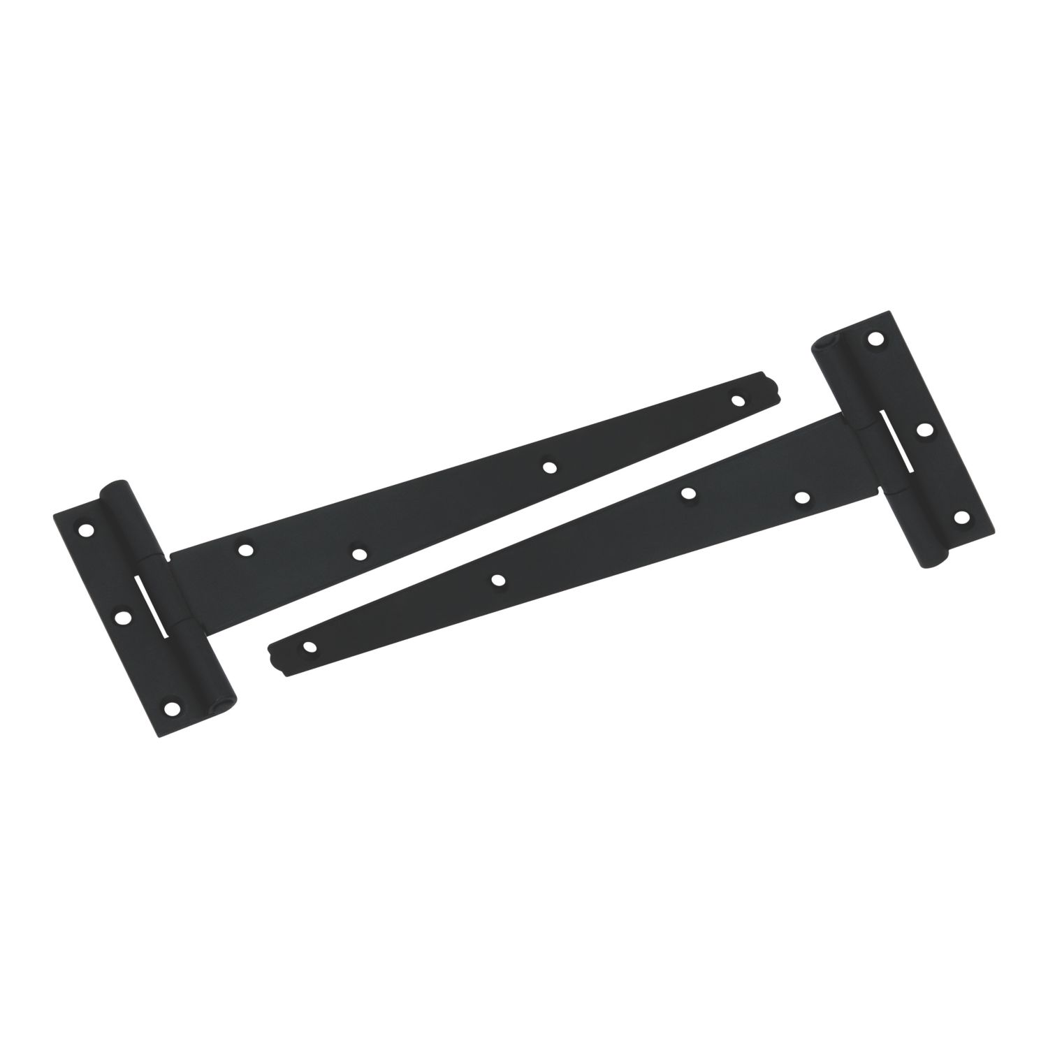 Smith & Locke Black Tee Hinges 250mm 2 Pack (679VE)