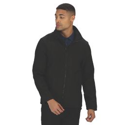 Regatta Ablaze Printable  Softshell Jacket Black Small 37.5" Chest