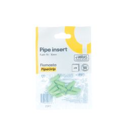 Flomasta STS10M Polybutylene & PEX Push-Fit Pipe Insert 10mm 10 Pack