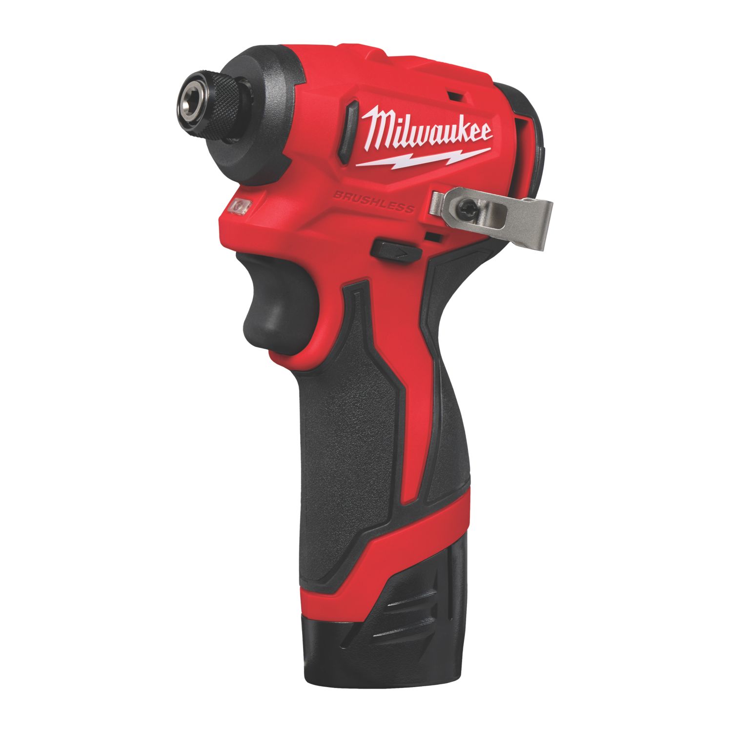 Milwaukee M12BLIDRC-202C 12V 2 x 2.0Ah Li-Ion RedLithium Brushless Cordless Impact Driver (680EN)