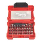 Milwaukee Shockwave 1/4" Hex Shank Mixed Impact Bits 32 Piece Set