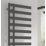 Reina 780mm x 500mm 1124BTU Anthracite Flat Designer Towel Radiator