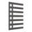 Reina 780mm x 500mm 1124BTU Anthracite Flat Designer Towel Radiator