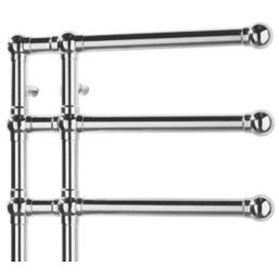 Towelrads 1200mm x 500mm 1945BTU Chrome Flat Designer Towel Radiator