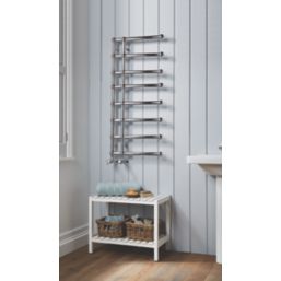 Towelrads 1200mm x 500mm 1945BTU Chrome Flat Designer Towel Radiator