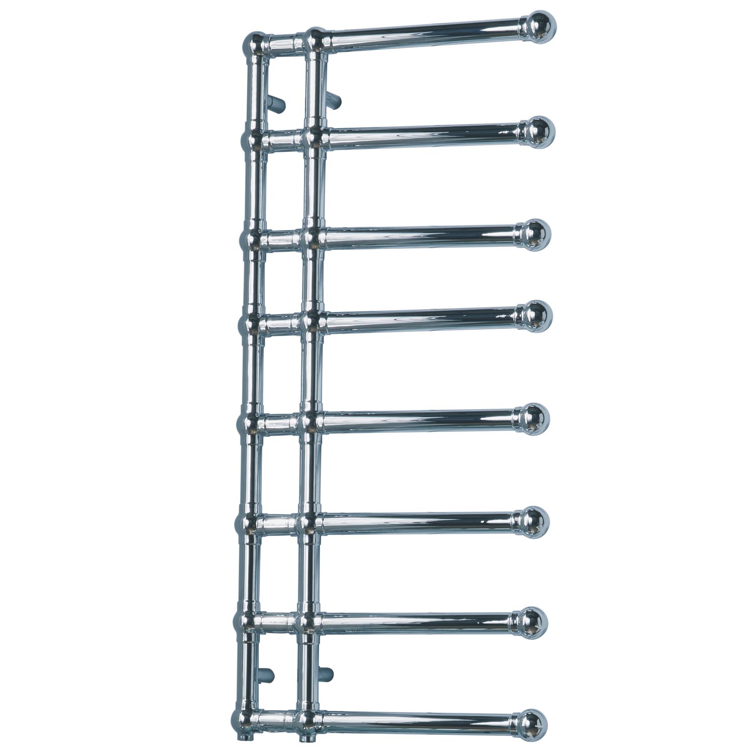 Towelrads 1200mm x 500mm 1945BTU Chrome Flat Designer Towel Radiator (680RY)