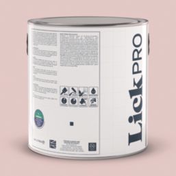 LickPro  2.5Ltr Pink 03 Vinyl Matt Emulsion  Paint