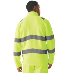 Regatta Thor Hi-Vis Pro Fleece Yellow X Large 43.5" Chest