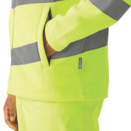 Regatta Thor Hi-Vis Pro Fleece Yellow X Large 43.5" Chest