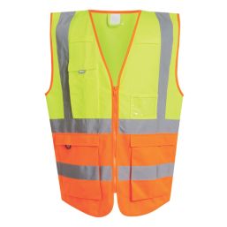 Regatta Pro Executive Vest Hi-Vis Vest Yellow/Orange Small 37.5" Chest