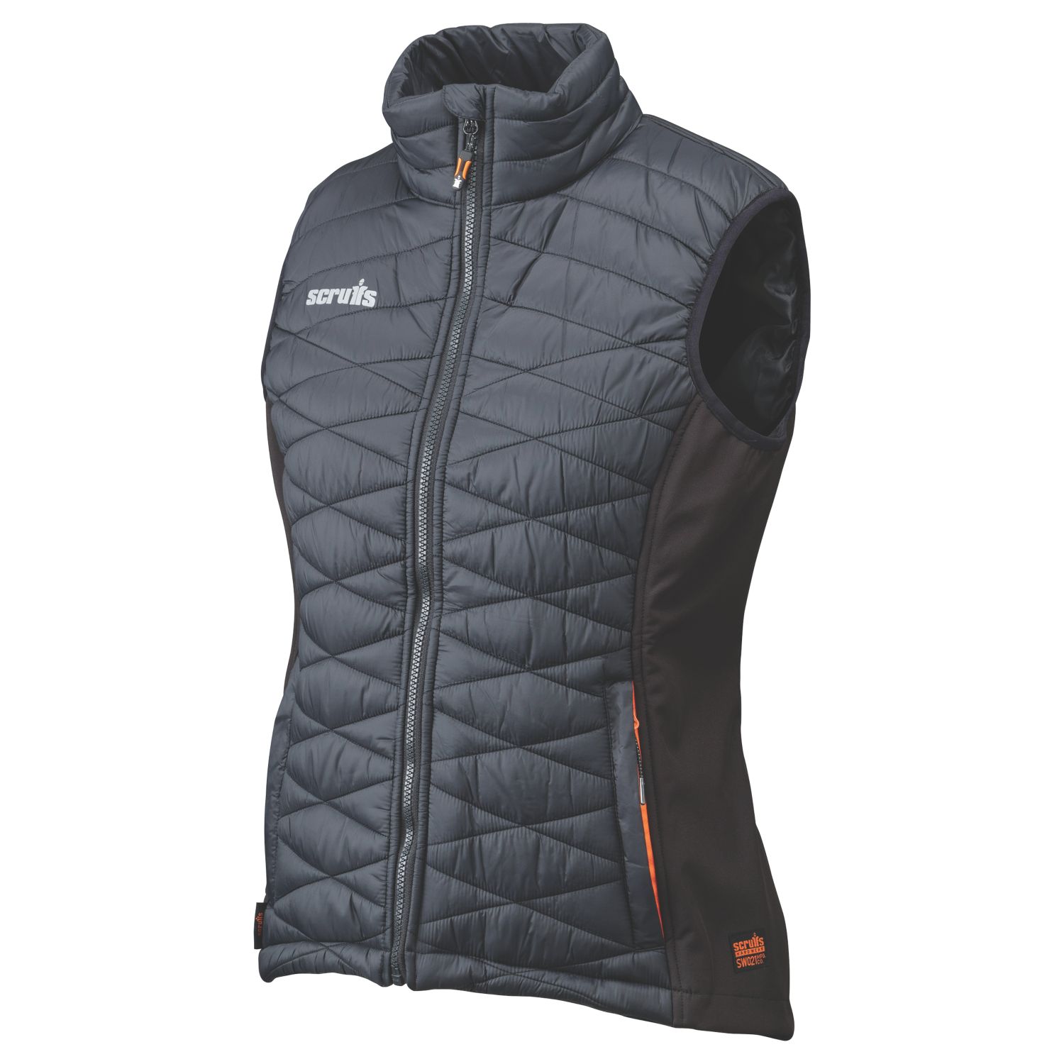 Scruffs Trade Womens Work Body Warmer Black Size 8 (680VG)
