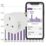 LAP Myko  13A Smart Plug with Energy Monitoring White/Grey