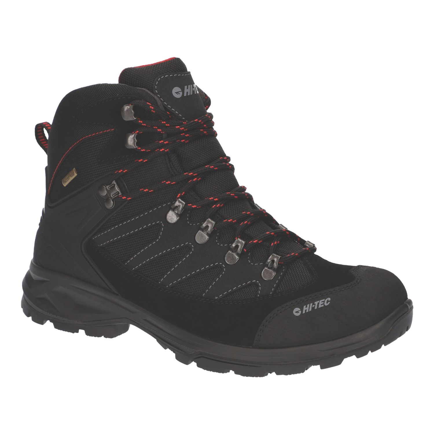 Hi-Tec Clamber Size 6 Grey Waterproof Non Safety Work Boots (680XE)