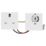 British General  13A Modular Key Switch Switched Socket White