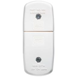 British General  10A 3 Terminal In-Line Connector  85 x 35 x 18mm White