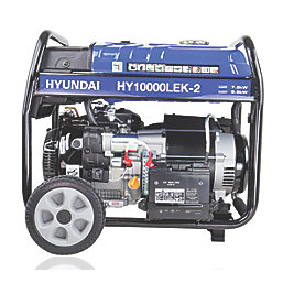 Hyundai HY10000LEK-2 8kW Site Petrol Generator 230V