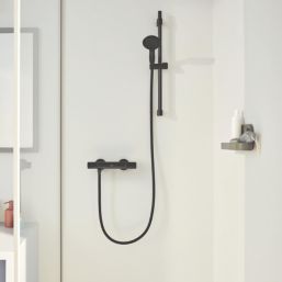 Grohe Vitalio Start 110 Shower Rail Set Matt Black