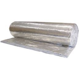 Diall Aluminium Foil Tape Silver 45m x 75mm - Screwfix