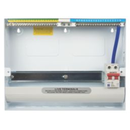 Lewden PRO-R15W-R1 17-Module 15-Way Part-Populated High Integrity Main Switch Consumer Unit