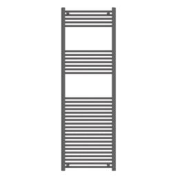Flomasta 1800mm x 600mm 2890BTU Anthracite Flat  Towel Radiator
