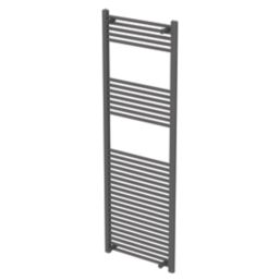 Flomasta 1800mm x 600mm 2890BTU Anthracite Flat  Towel Radiator