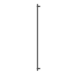 Flomasta 1800mm x 600mm 2890BTU Anthracite Flat  Towel Radiator