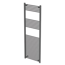 Flomasta 1800mm x 600mm 2890BTU Anthracite Flat  Towel Radiator