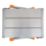Magnusson Aluminium 484mm x 600mm Folding Work Platform