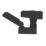 Brackenheath iSpot Swivel Outdoor LED Floodlight Black 8W 1050lm