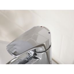Bristan Orta Chrome-Plated 130mm Standard Lever Mono Basin Mixer Tap  With Clicker Waste