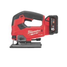 Milwaukee M18 FJS-502X FUEL 18V 2 x 5.0Ah Li-Ion RedLithium Brushless Cordless Jigsaw