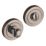 Smith & Locke  Standard Thumbturn Set Black Nickel 50mm
