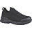 Amblers 609  Womens Slip-On Safety Trainers Black Size 6.5