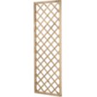 Forest Hidcote Softwood Rectangular Garden Trellis 2' x 6' 6 Pack