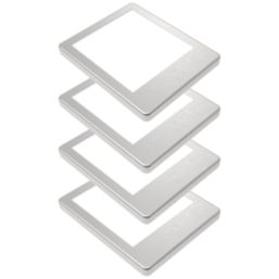 Sensio Horizon Pro Rectangular LED Under Cabinet Lights Steel 14.4W 250lm 4 Pack