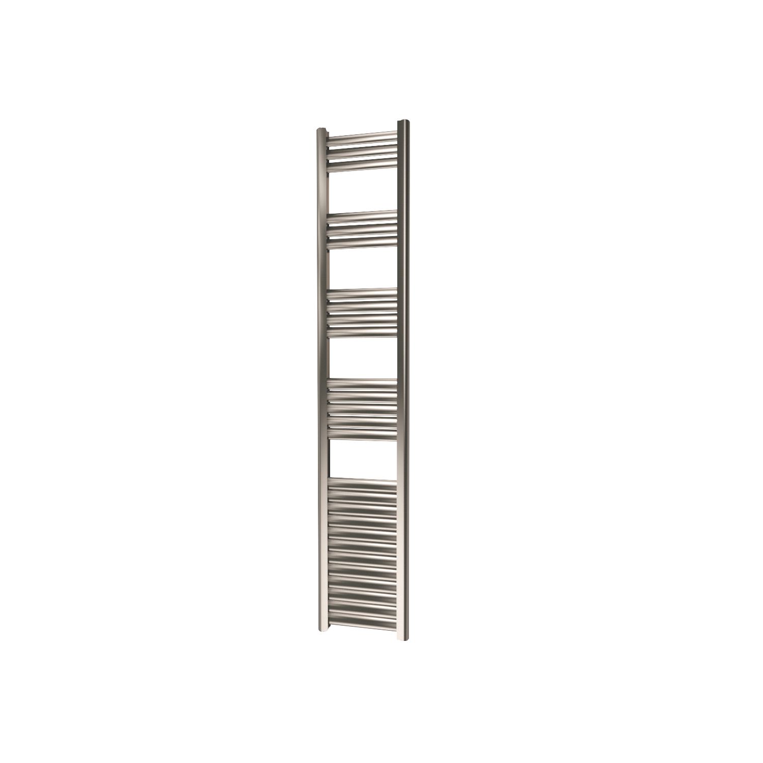 Towelrads 1600mm x 300mm 1572BTU Grey / Silver Flat Designer Towel Radiator (681RY)