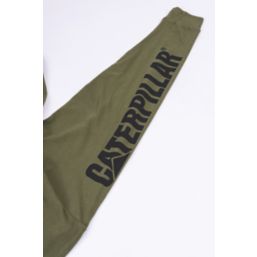 CAT Trademark Banner Long Sleeve T-Shirt Chive Medium 38-40" Chest