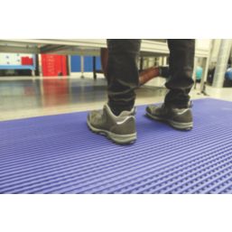 COBA DeckStep Anti-Slip Floor Mat Blue 10m x 1.2m x 11.5 mm ±0.5mm