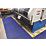 COBA Europe DeckStep Anti-Slip Floor Mat Blue 10m x 1.2m x 11.5 mm ±0.5mm