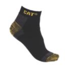 CAT Sneakers Work Socks Black 12-14 3 Pairs