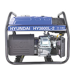 Hyundai HY3800L-2 3.2kW Site Petrol Generator 230V