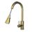ETAL Bucks  Pull-Out Spray Mixer Tap Brushed Brass