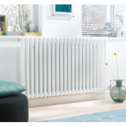 Acova 600mm x 1042mm 5990BTU White Horizontal 4 Column Radiator