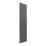 Reina Flat Single 1800mm x 440mm 3040BTU Anthracite Vertical Designer Radiator