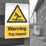 Essentials "Warning Trip Hazard" Sign 210mm x 148mm