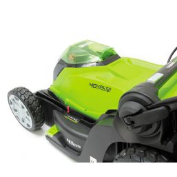 Greenworks  40V 2 x 2.0Ah Li-Ion   Cordless 41cm Lawn Mower