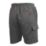 Scruffs Jogger Shorts Charcoal Marl Small 27-36" W