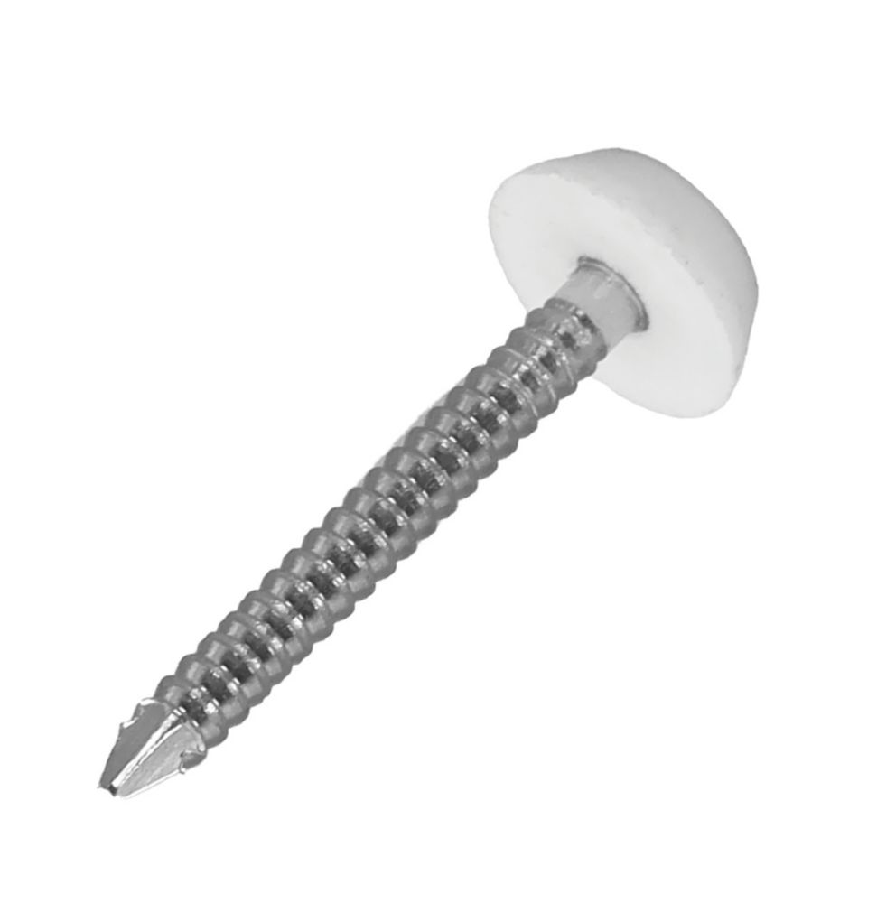 FloPlast Pins White Head A4 Stainless Steel Shank 2mm x 30mm 250 Pack ...