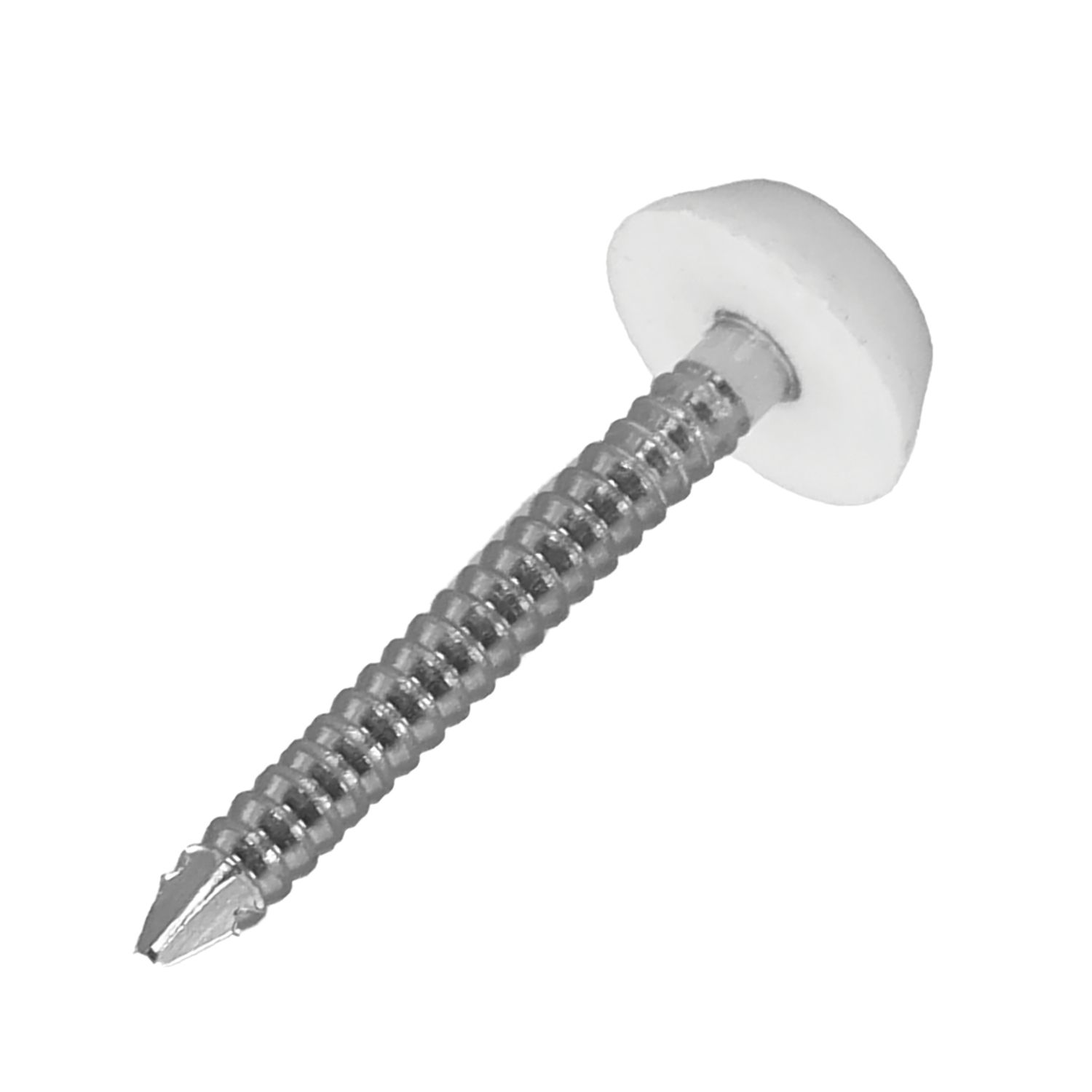 FloPlast Pins White Head A4 Stainless Steel Shank 2mm x 30mm 250 Pack (682RV)